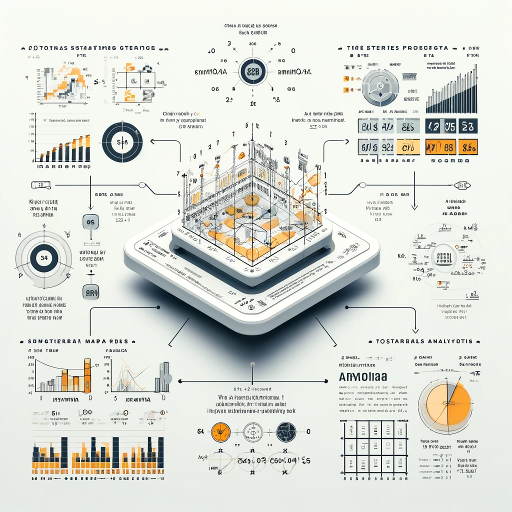 dall·e 2024 04 22 15.27.45 a detailed infographic explaining the statistical models ar, ma, arma, arima, and sarima. the infographic includes charts and graphs to represent the (1)